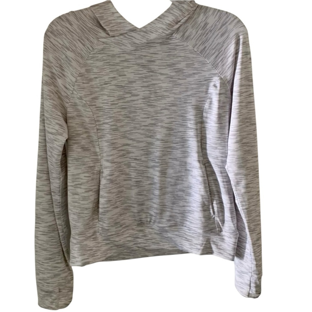 Yogalicious Girls Yogalicious Hoodie Color Gray/White Size S - Picture 6 of 8